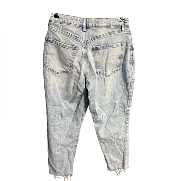 Old Navy Curvy OG Light Blue Denim Jeans - Picture 3 of 5